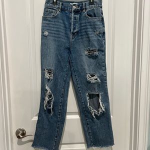 Pacsun Distressed Jeans, Sz 26